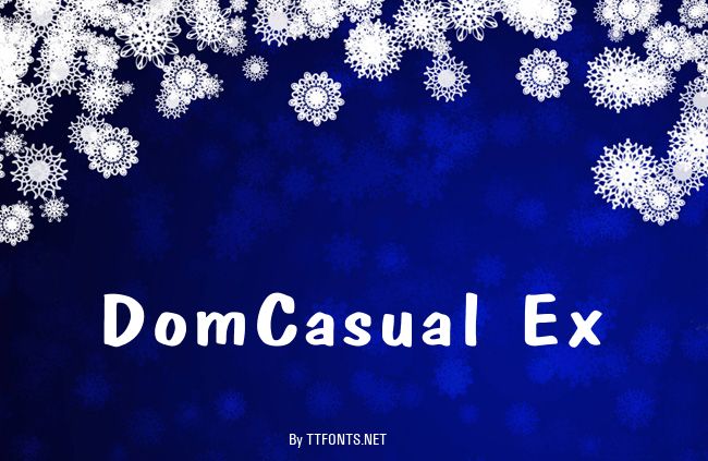 DomCasual Ex example